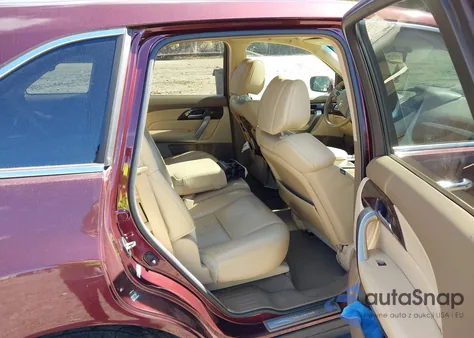 2012 Acura Mdx Technology Package z USA, uszkodzony, nr VIN 2HNYD2H38CH532673